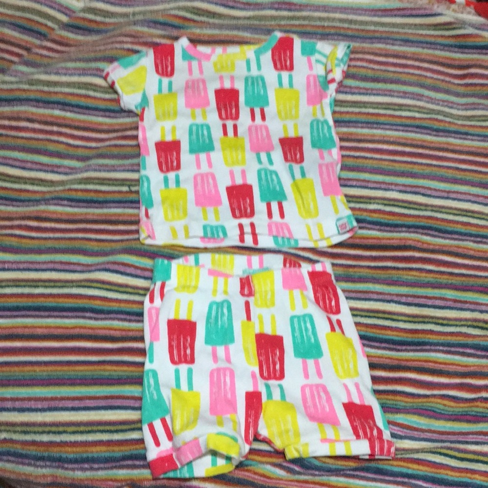 Baby Gap popsicle pajama set